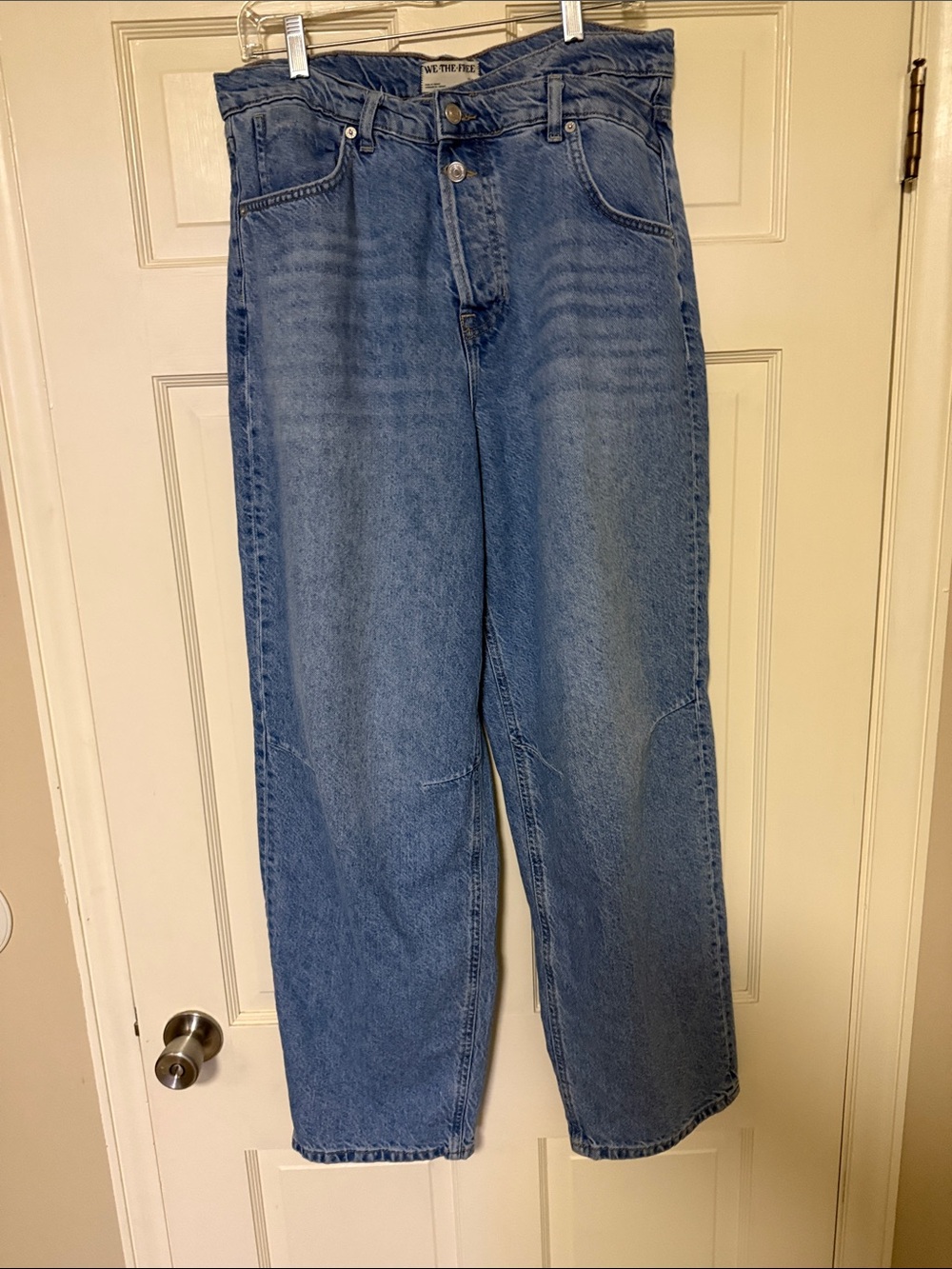 We The Free Light Blue Relaxed Fit Jeans